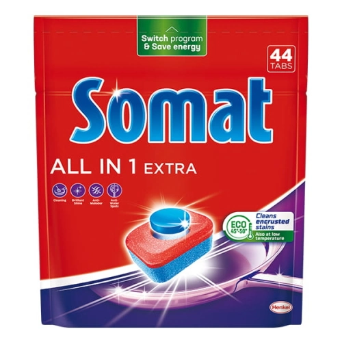 Tabletki do zmywarki SOMAT All in one Extra