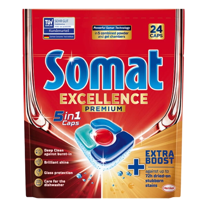 Tabletki do zmywarki Somat Excellence Premium 5in1
