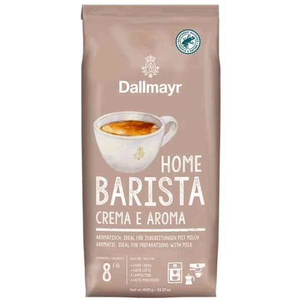 Kawa ziarnista Dallmayr Home Barista Crema e Aroma