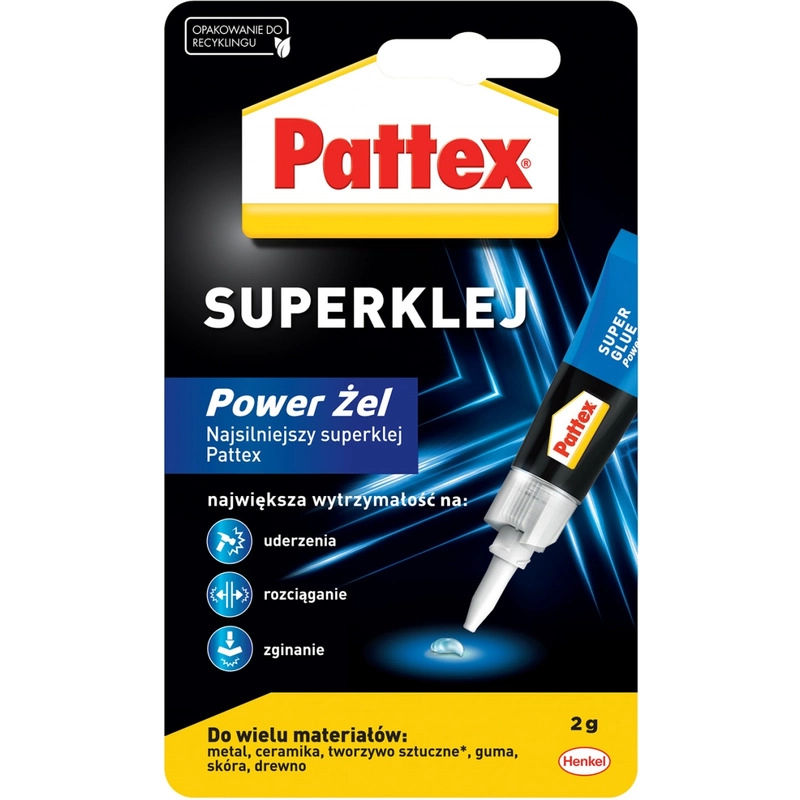 Klej w żelu Pattex S.O.S. Power Żel