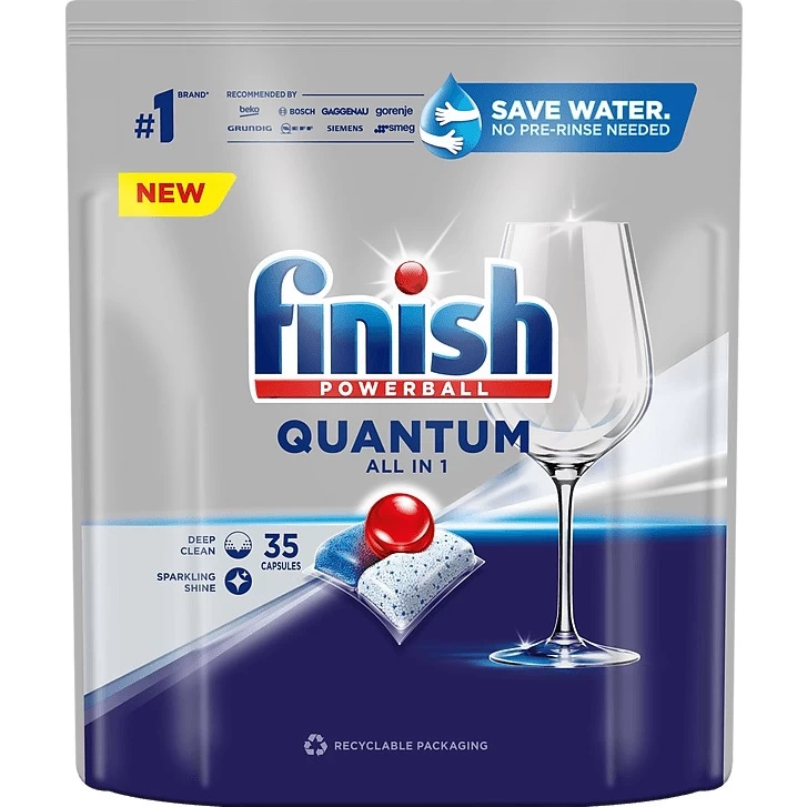 Kapsułki do zmywarki Finish Quantum All-in-One Fresh