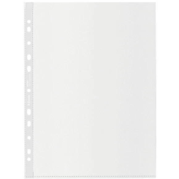 Koszulki A4 groszkowe Esselte Recycled Premium 100 mic