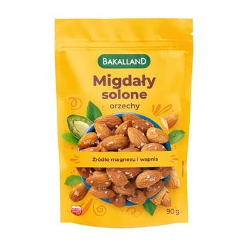 Migdały solone 90g BAKALLAND