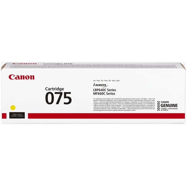Toner Canon 075 Y [6362C002]