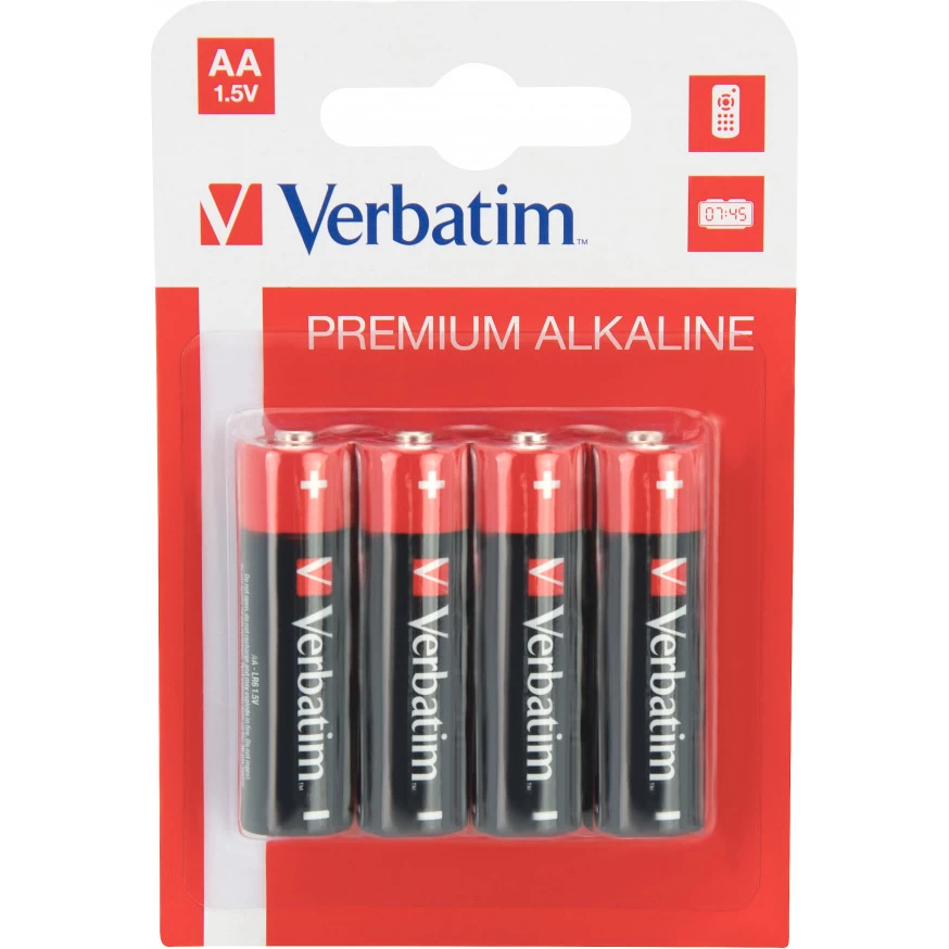 Bateria Verbatim AA 1.5V alkaliczna 4szt
