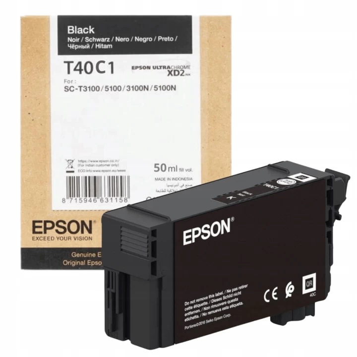 Tusz Epson T40C1 [C13T40C140]