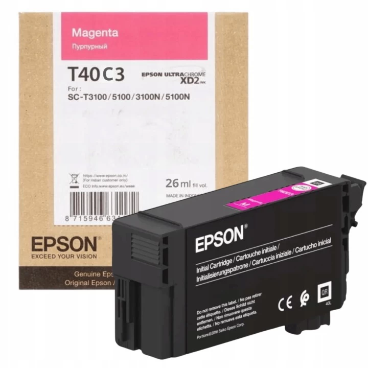 Tusze Epson T40C3 [C13T40C340]