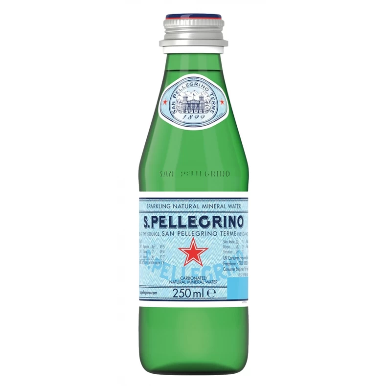 Woda S.Pellegrino 0,25 litra w szklanej butelce