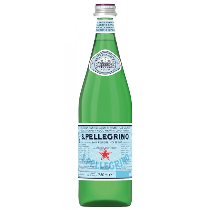 Woda S.Pellegrino 0,75 litra w szklanej butelce