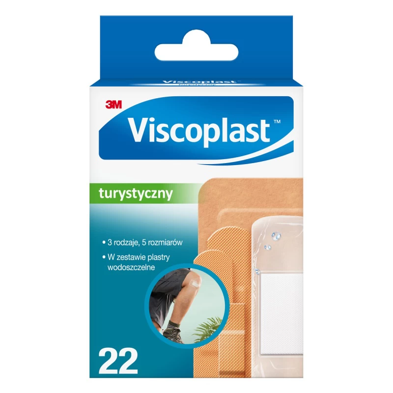 Zestaw turystyczny plastrów VISCOPLAST