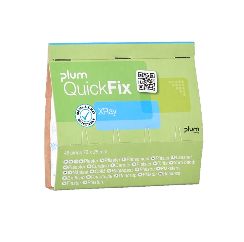 Plastry wykrywalne PLUM QuickFix Xray