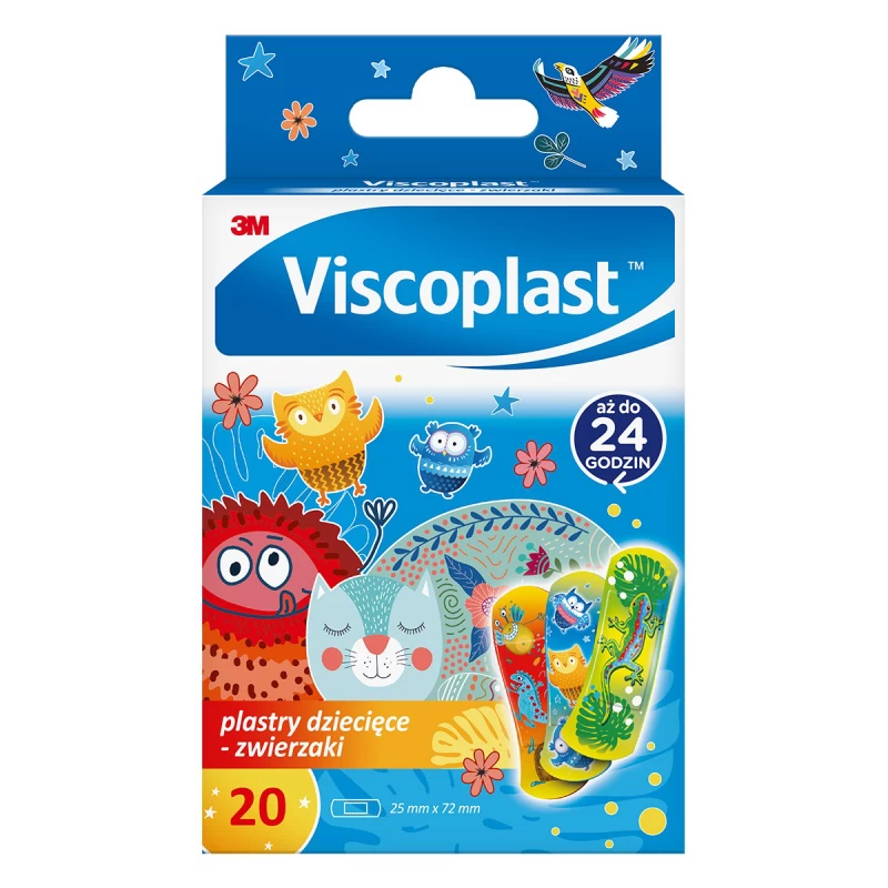 Plastry dziecięce VISCOPLAST