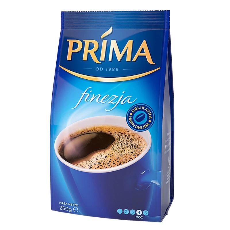 Kawa mielona PRIMA Finezja 250g
