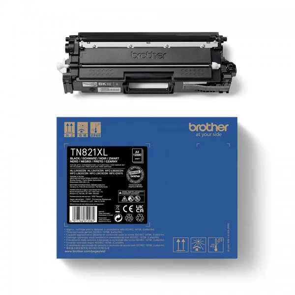 Toner Brother TN821XLBK