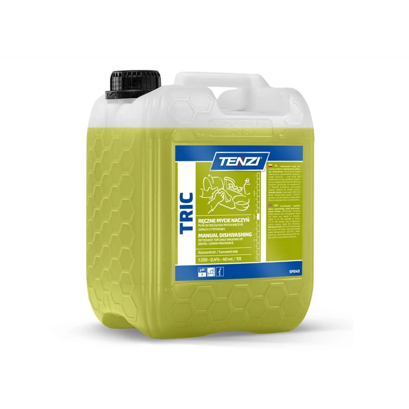 Płyn do ręcznego mycia naczyń o zapachu cytrynowym Tenzi Tric 5l