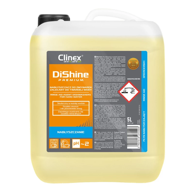 Nabłyszczacz do zmywarek Clinex DiShine Premium