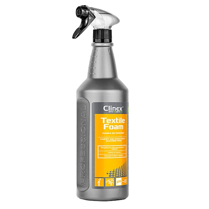 Pianka do mycia tapicerek Clinex Textile Foam 1L