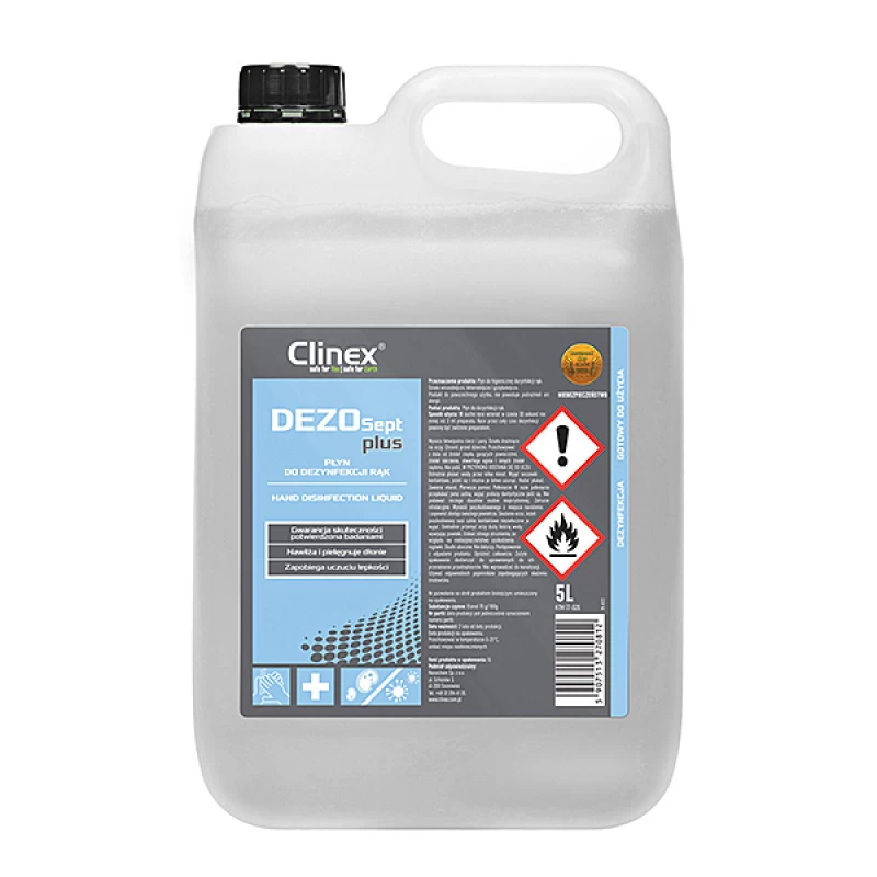Płyn do dezynfekcji rąk Clinex Dezosept Plus 5L