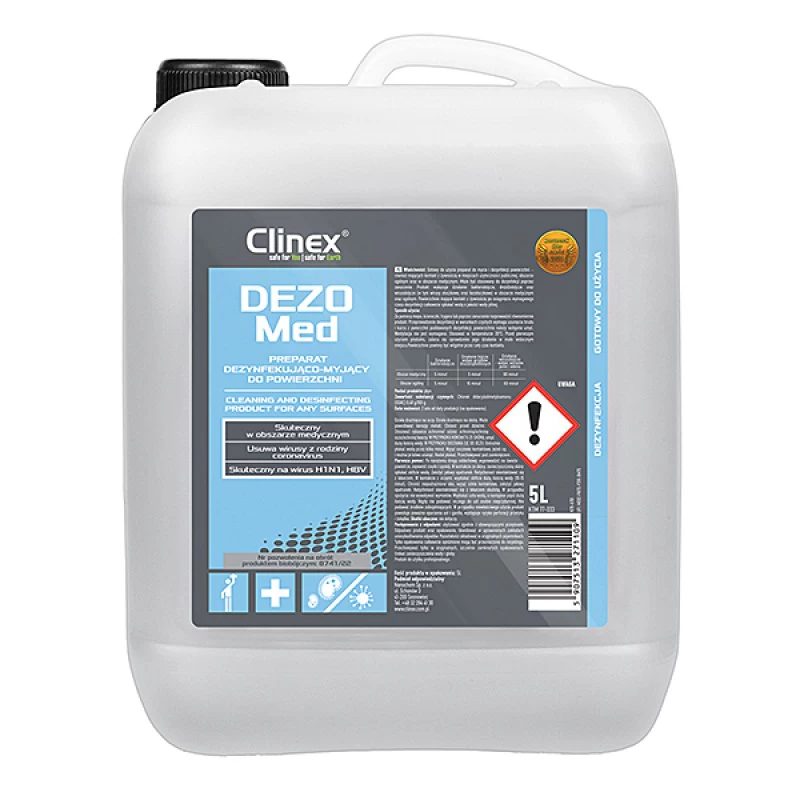 Płyn Dezynfekująco-myjący CLINEX DezoMed 5l