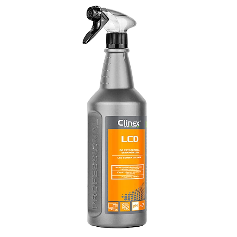 Spray do czyszczenia ekranów Clinex LCD 1l