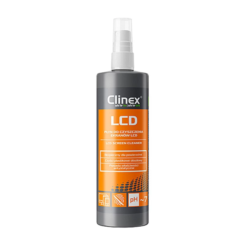 Pray do czyszczenia ekranów LCD Clinex 200ml