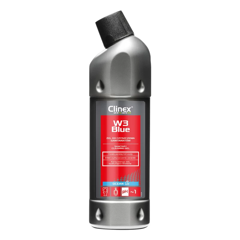Żel do czyszczenia sanitariatów Clinex W3 1l