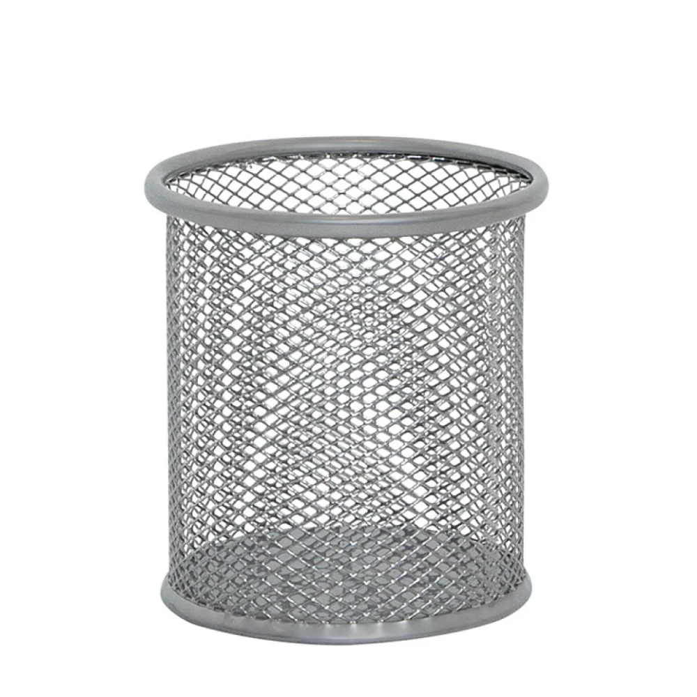 Pojemnik na długopisy q-connect Office Set metalowy 90x 100 mm