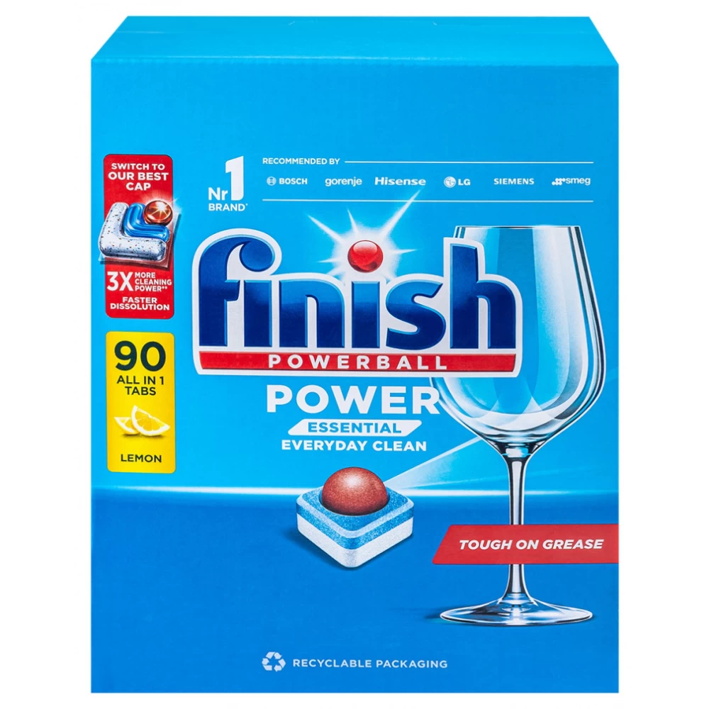 Tabletki do zmywarki Finish Power Essential 90 szt.