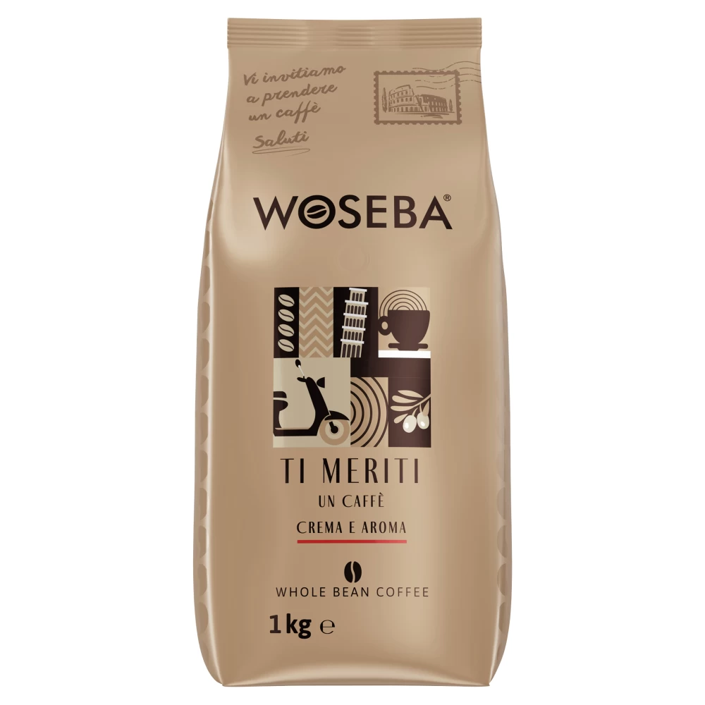 Kawa WOSEBA TI MERITI CREMA E AROMA 1kg ziarnista