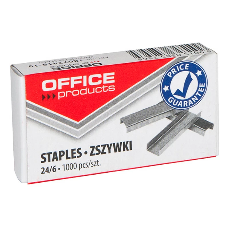 Zszywki Office Products 24/6 1000 szt.