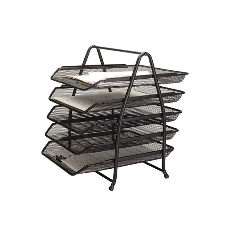 Zestaw na biurko Q-CONNECT Office Set metalowy 5 szufladek