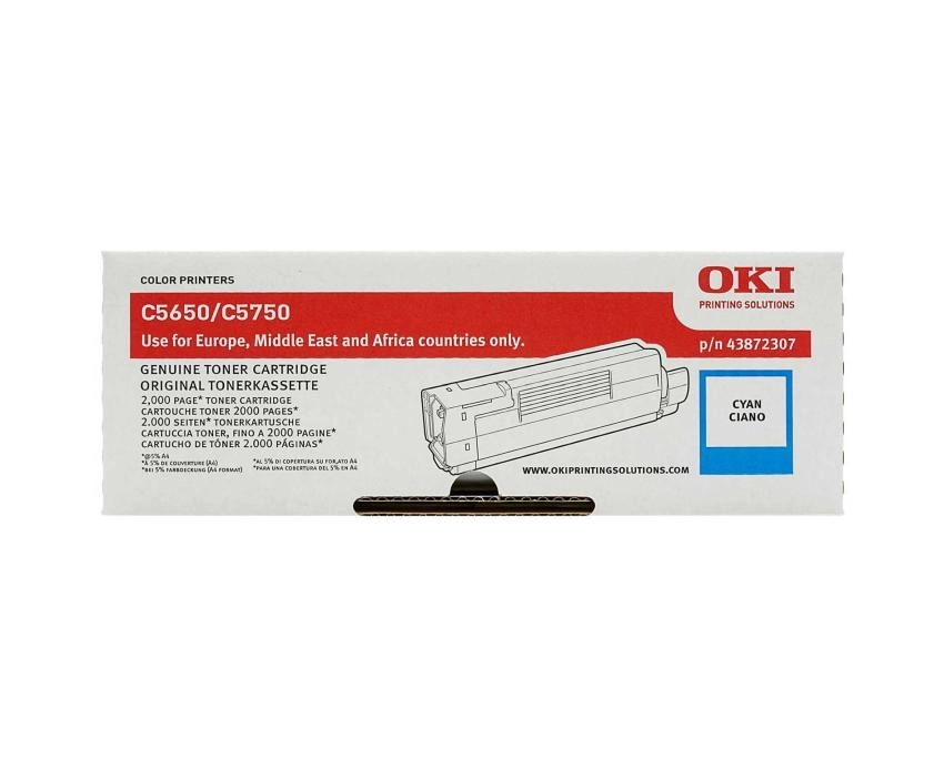 Toner Oki 43872307