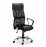 Krzesło obrotowe HIT R 300 czarne (regulowane podłokietniki)
