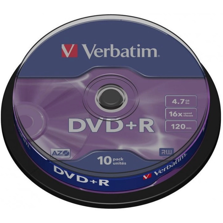 Płyty Dvd+R Verbatim 4,7Gb