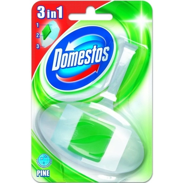 Kostka Do Toalet Domestos 3W1 W Koszyczku