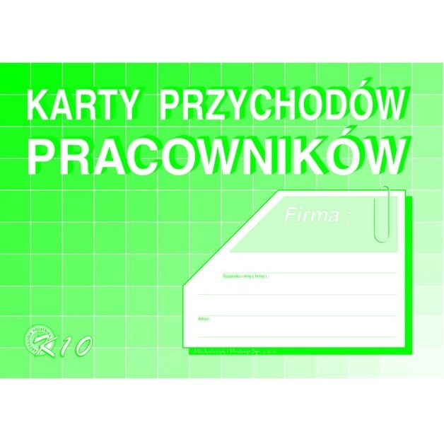 Karty Przychodów Pracowników K10