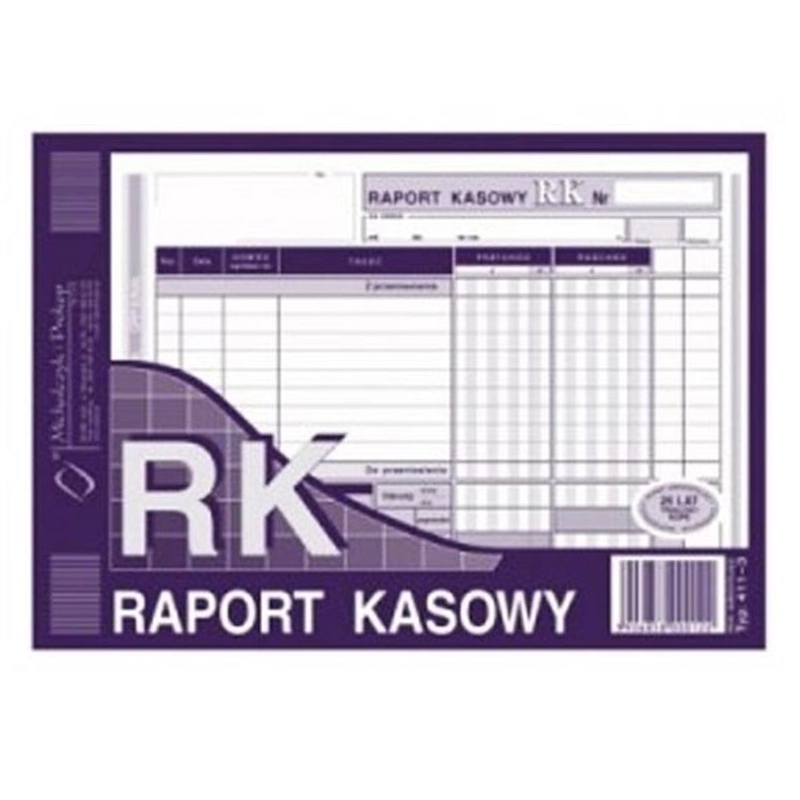 Druk Rk - Raport Kasowy 411-3
