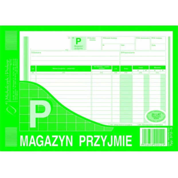 P - Magazyn Przyjmie 372-3