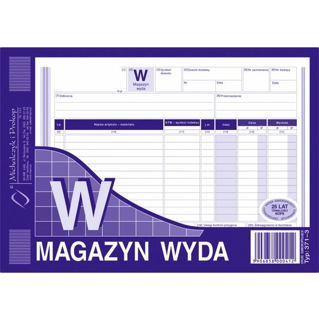 W - Magazyn Wyda 371-3