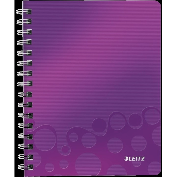 Kołonotatnik Leitz Wow A5 [Bk]