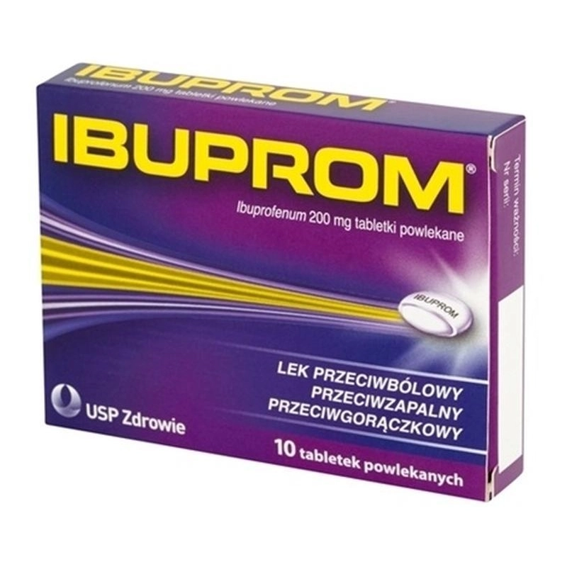 Ibuprom Z Ibuprofenem 200 Mg Tabletki Powlekane