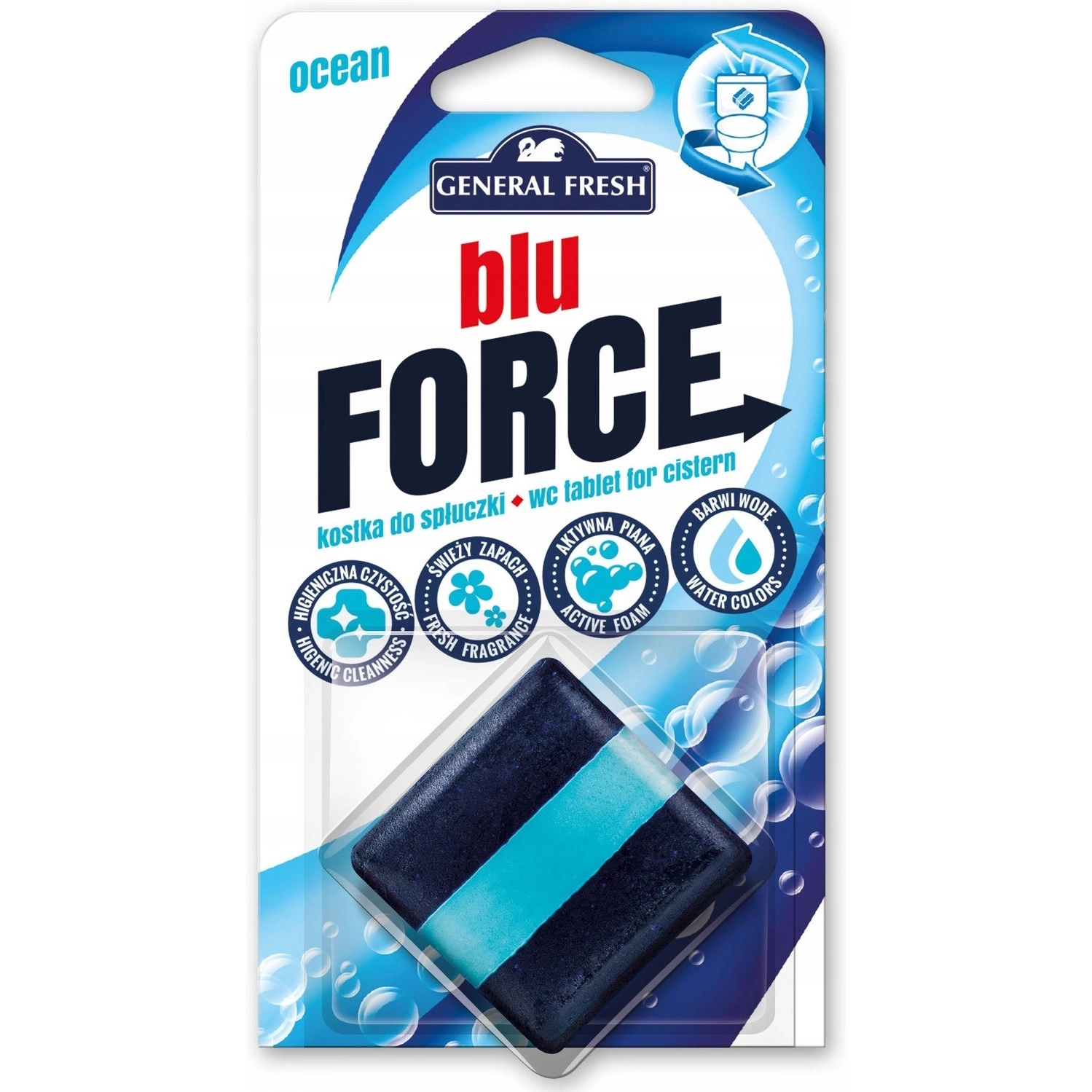 Kostka Do WC Blu Force General Fresh.