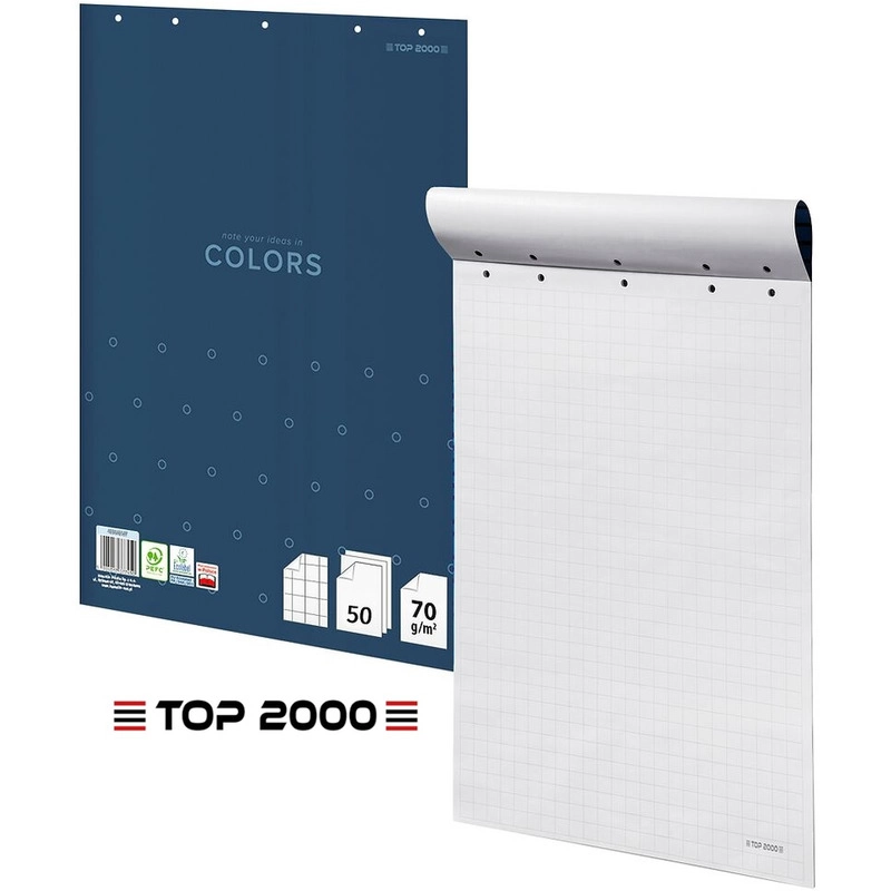 Blok do flipchartu Top 2000 Colors