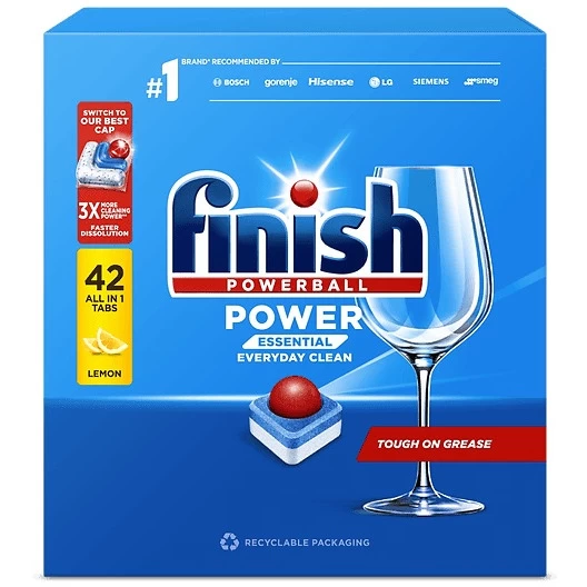 Tabletki do zmywarki Finish Power Essential Lemon