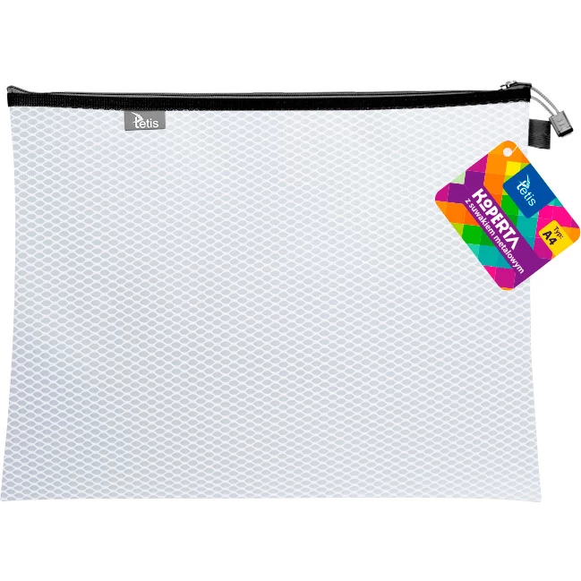 Koperta A4 z suwakiem metalowym BT605 TETIS