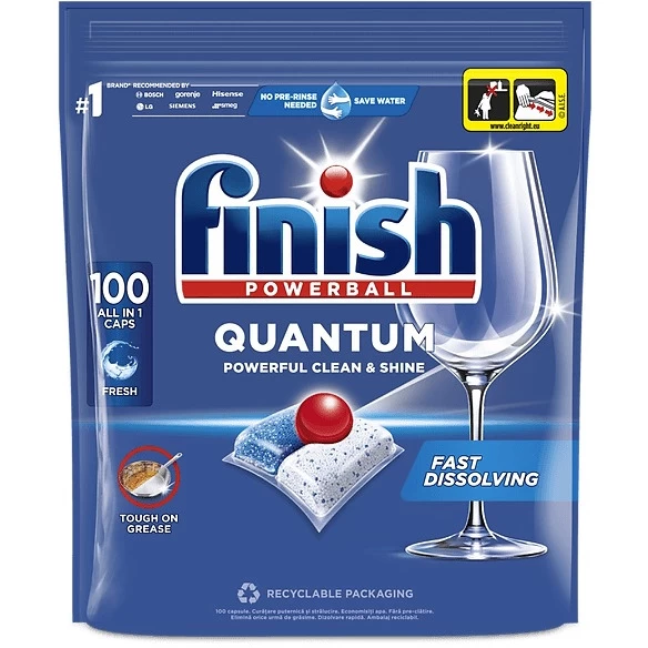 Kapsułki do zmywarki Finish Quantum All-in-1 