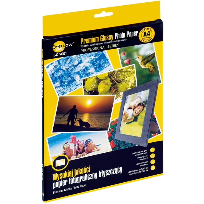 Papier fotograficzny YELLOW ONE A4 200g