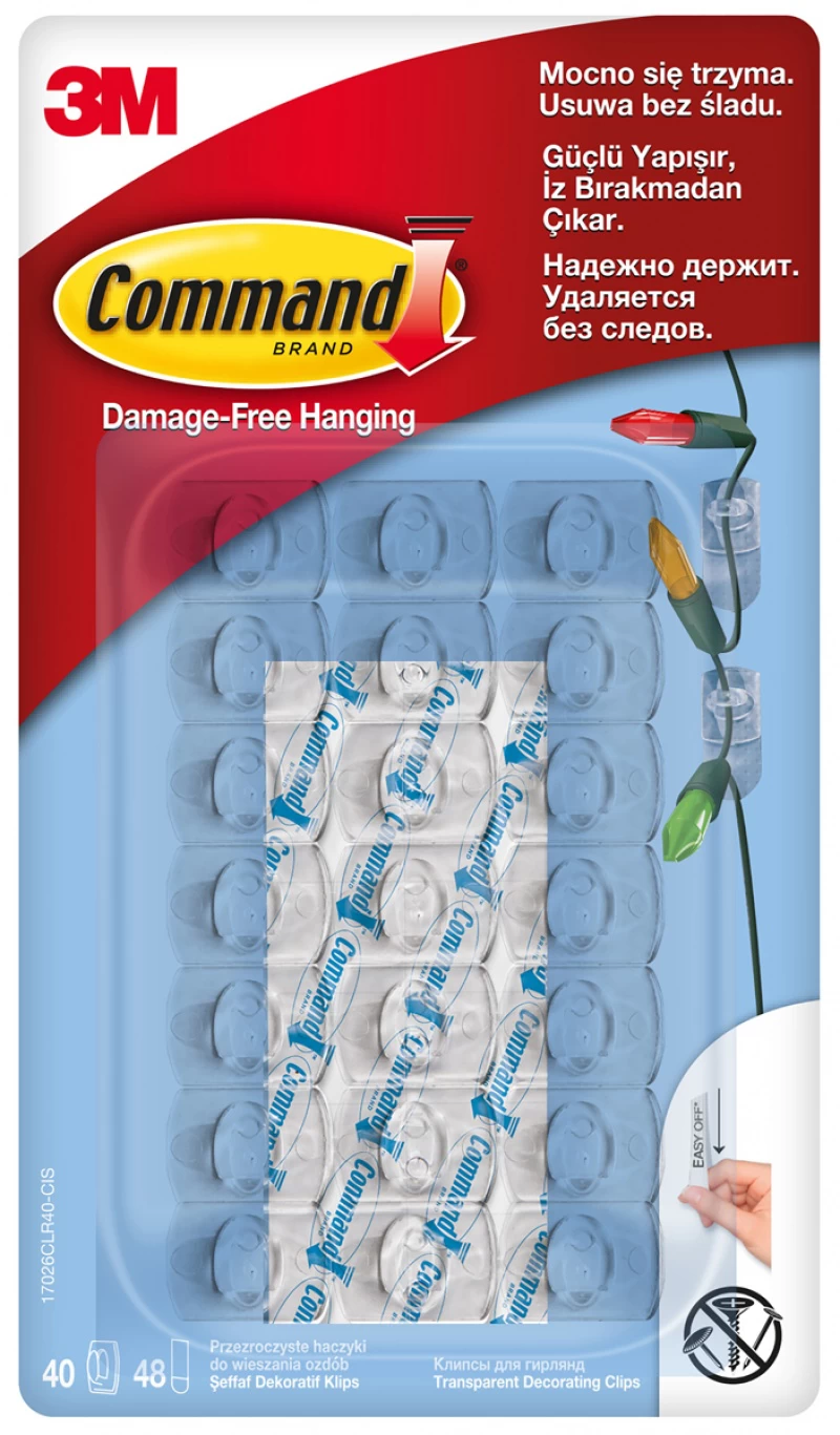 Haczyki COMMAND 17026CLR40