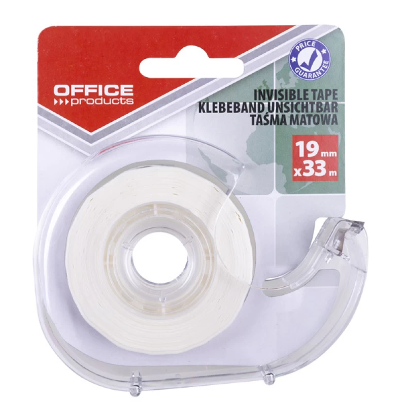 Taśma biurowa OFFICE PRODUCTS 19mm 33m dyspenser