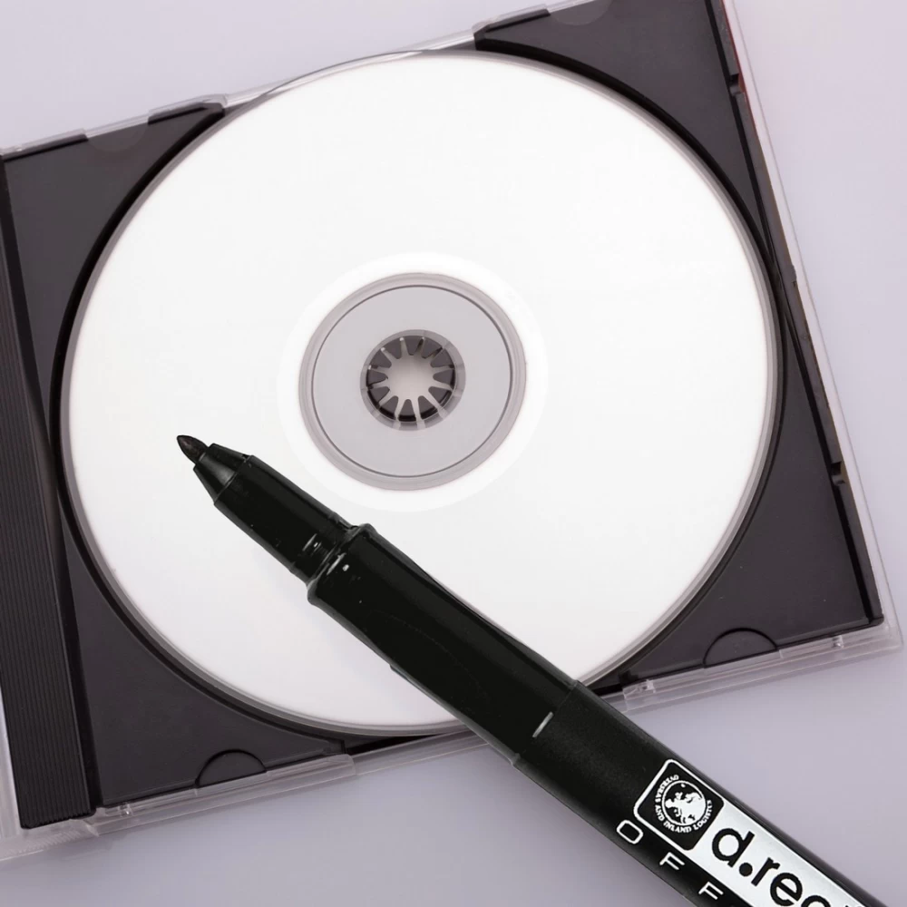 Marker D.RECT 1.0MM do CD/DVD